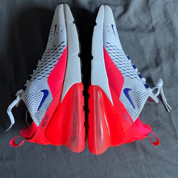 Nike Women\'s Air Max 270 Ultramarine & Solar Red sz 11.5/10 main image 4